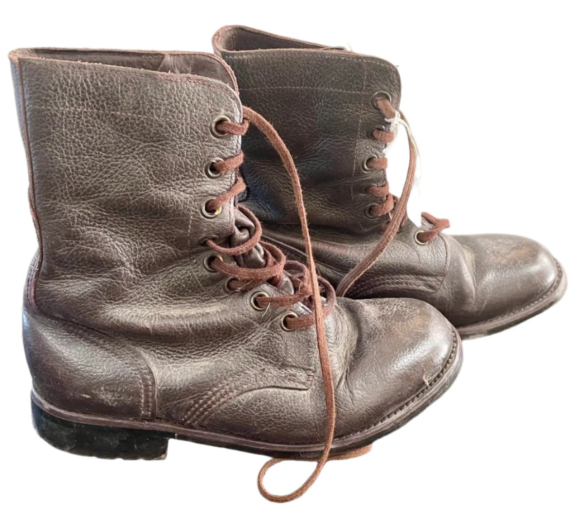 South Africa (SADF) Brown Combat Boots (240W or 5 1/2 US) A