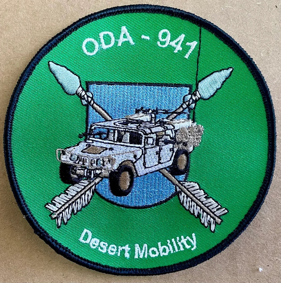 US 19th Special Forces Group, 2nd Bn, A Co, ODA941 (2008) Patch
