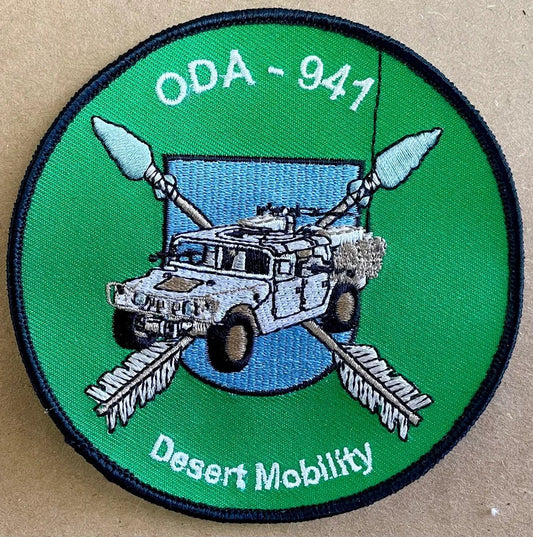 US 19th Special Forces Group, 2nd Bn, A Co, ODA941 (2008) Patch - Bateleur Militaria