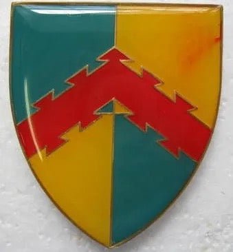 South Africa (SADF) Group 46 HQ - (Umtata GSB Port Elizabeth) Flash Arm Badge - Bateleur Militaria