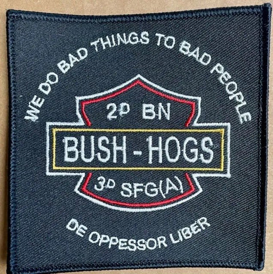 US Army Special Forces 2 Battalion, "Bush - Hogs", 3rd SFG(A) - Bateleur Militaria