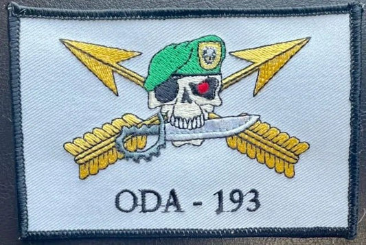 US Army 1st Special Forces ODA 193 Patch - Bateleur Militaria