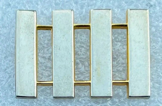 US Navy ROTC Lieutenant Commander Rank Hallmarked - Bateleur Militaria