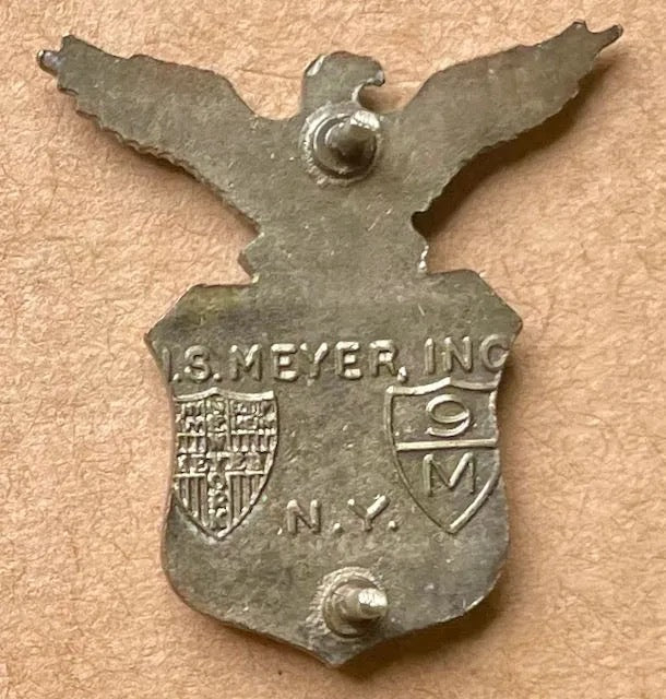 US Air Force Aide to Brigadier General Collar Insignia Hallmarked 15 - Bateleur Militaria
