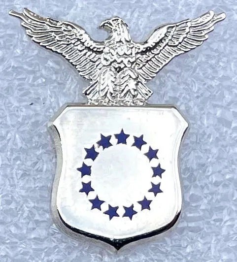 US Air Force Aide to the Vice President of the USA Collar Insignia Hallmarked - Bateleur Militaria
