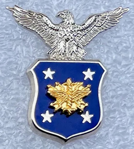 US Air Force Aide to Secretary of the USAF Collar Insignia Hallmarked
