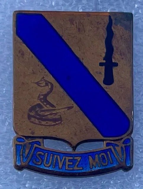 US Army 14th Armored Cavalry Regimental DUI Hallmarked - Bateleur Militaria