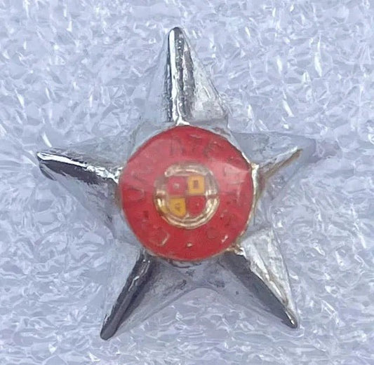 South Africa (SADF) Officer 5 - Point Star Rank Insignia Chrome Mess Dress - Bateleur Militaria