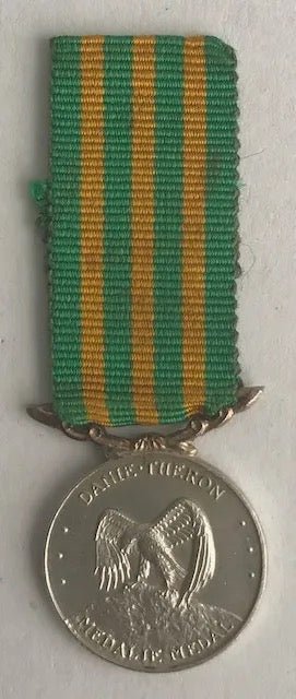 South Africa (SADF) Danie Theron Medal Miniature - Bateleur Militaria