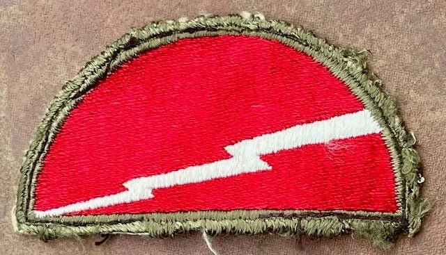 US Army 78th Infantry Division Patch Cut Edge - Bateleur Militaria