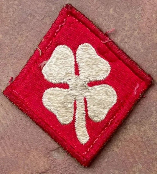 US Army 4th Army Patch SSI Cut Edge 2 - Bateleur Militaria