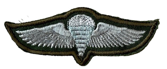 Zambia Basic Static Line Silver Wings with Light Blue Behind the Lines 2nd Issue